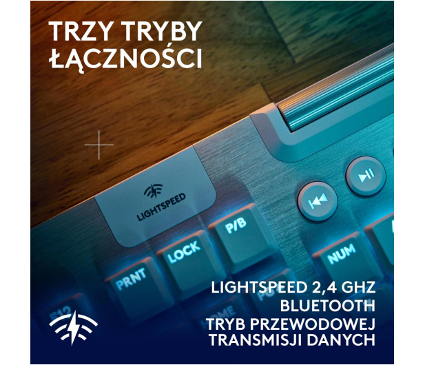 LOGITECH G915 X Lightspeed Tactile biały 920-012690 - 1276176 - zdjęcie 5